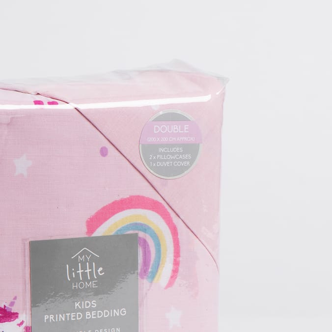 My Little Home: Kids Unicorn Printed Bedding