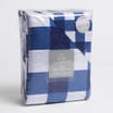 My Little Home: Kids Blue Check Printed Bedding