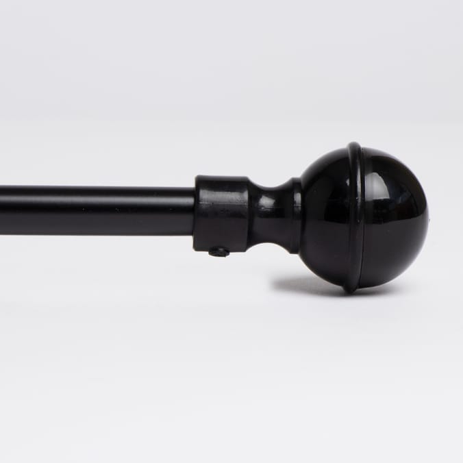 Extendable Metal Curtain Pole With Ball Finial Home Bargains