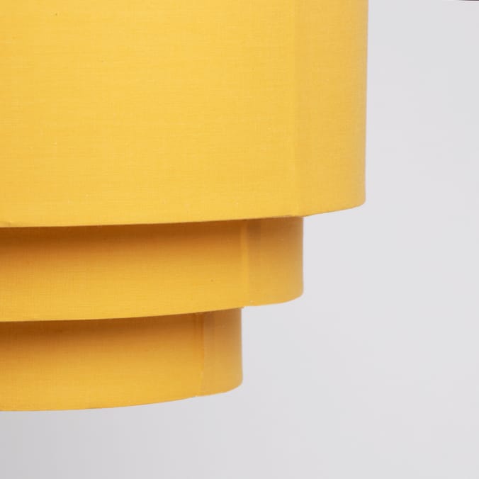 Home Collections 3 Tier Pendant Ochre, lamp shades lampshades