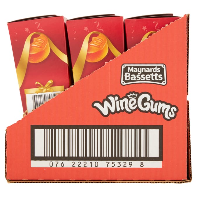 Maynards Wine Gums 400g (Case of 6), sweet, sweets, candy, christmas