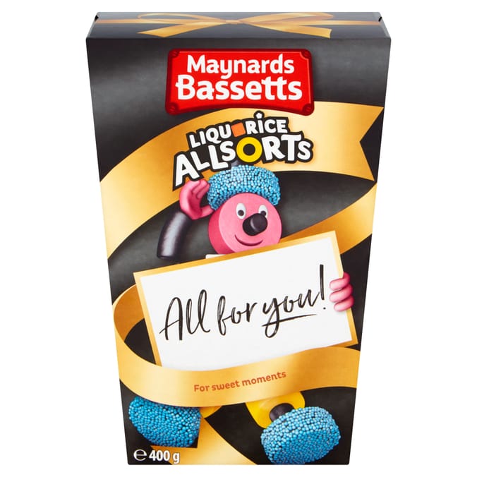 Maynards Liquorice Allsorts 400g  (6x)