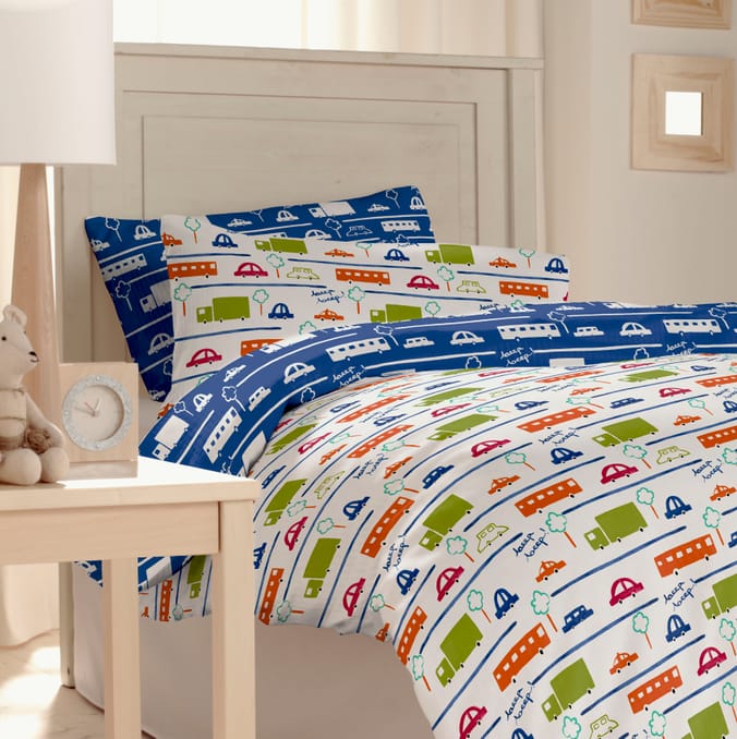 My Little Home Kids Beep Beep Printed Bedding kids beddings