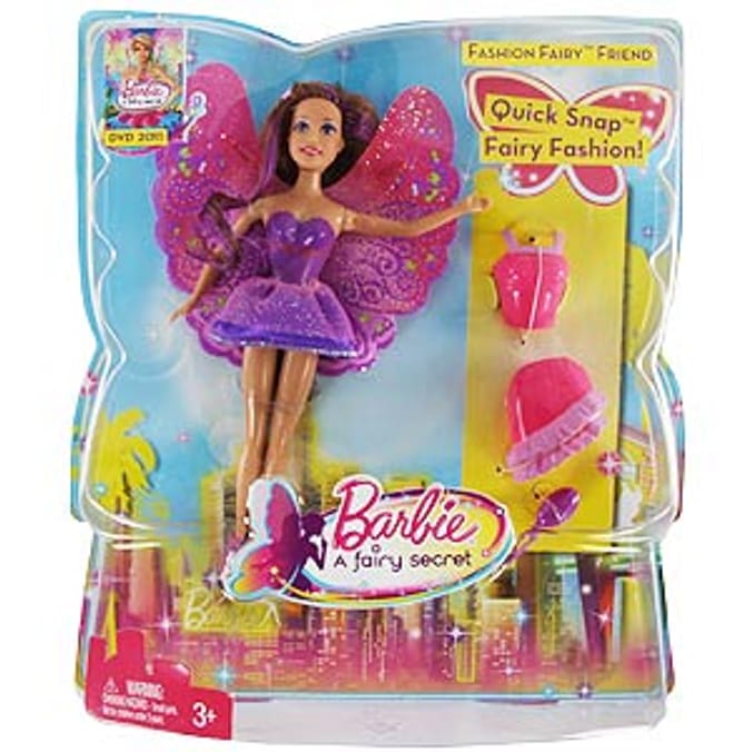 Barbie a Fairy Secret: Fashion Fairy Friend - Purple | Home Bargains