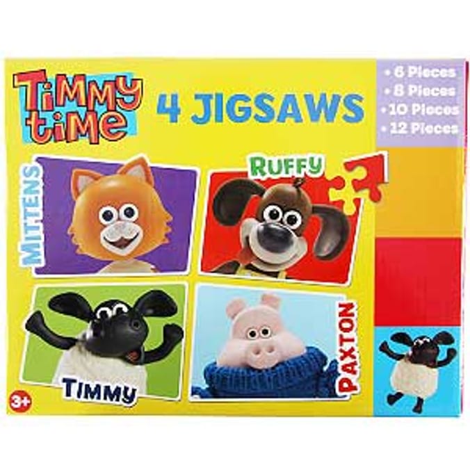 Timmy Time 4 Jigsaw Puzzles Home Bargains