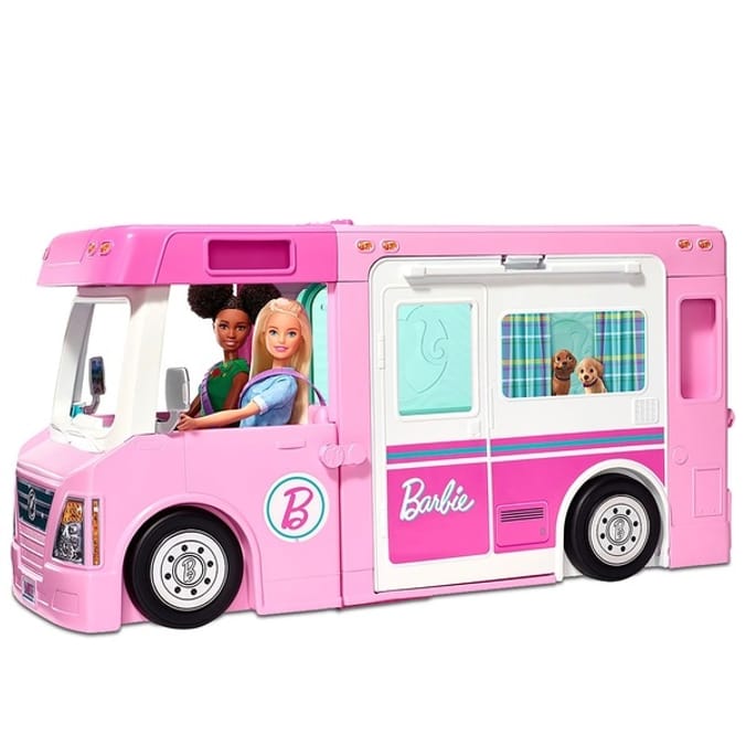 Barbie 3 in 1 DreamCamper Vehicle Home Bargains