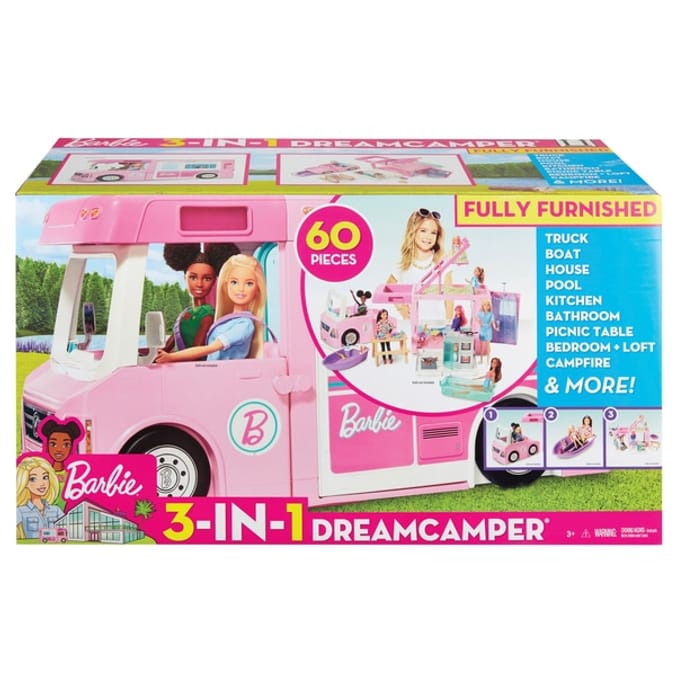 Barbie dream best sale camper tesco