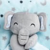 Dream & Play: Baby Blanket & Plush Set - Blue