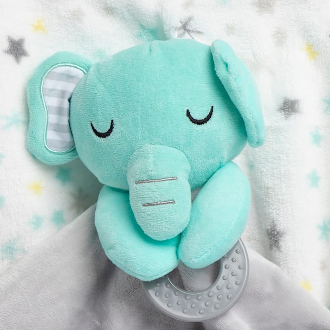 Dream & Play Baby Blanket & Plush Set White Dream & Play Baby