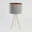 Home Collections Tripod Table Lamp - Grey