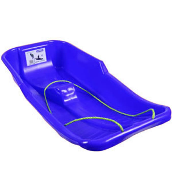 Winter Fun Time Snow Sledge Blue Home Bargains
