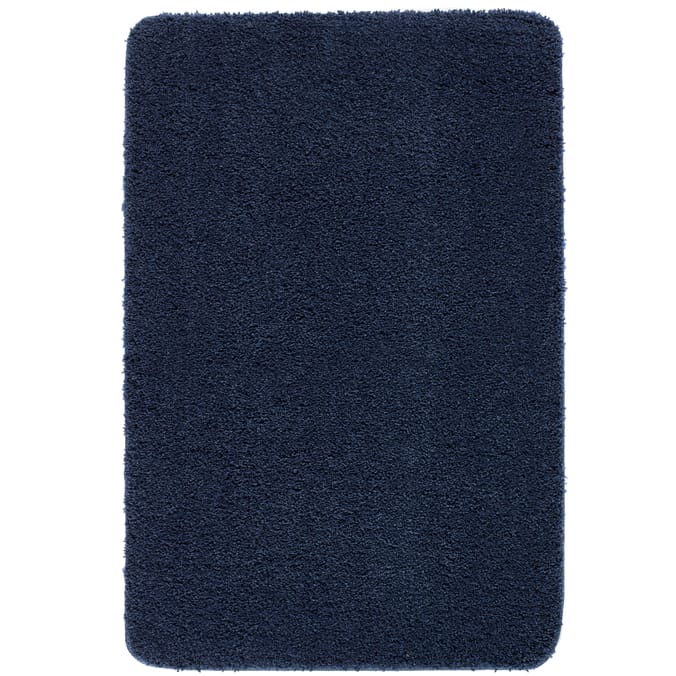Home Collections Shaggy Rug Midnight Blue 140 x 200cm, rugs furry