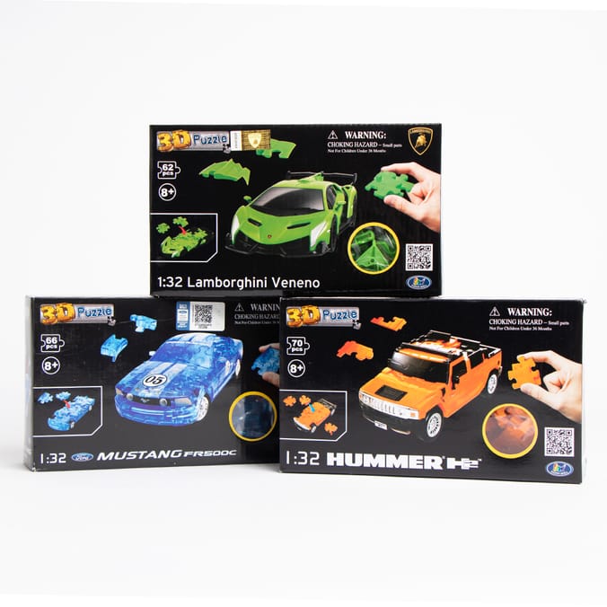 3d car jigsaw sales puzzles