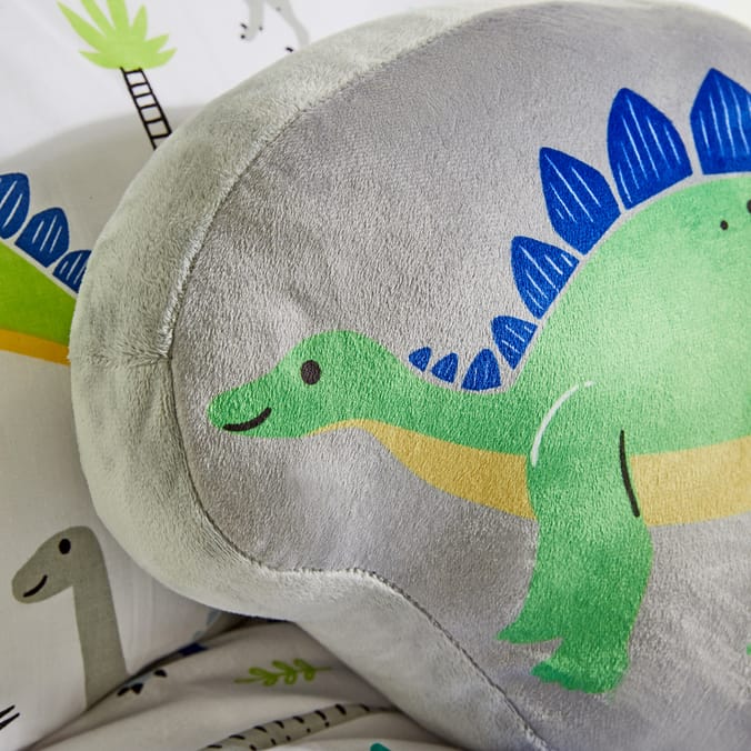 Dinosaur shaped clearance cushion