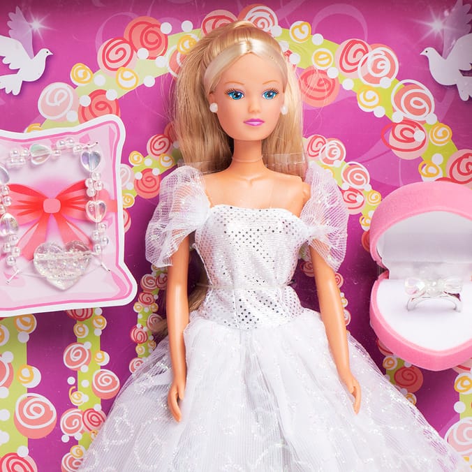 Steffi LOVE Romantic Super Wedding Doll Home Bargains