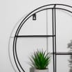 Home Collections: Black Circular Shelf