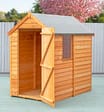 Shire Overlap 6x4 Single Door Value with Window Shed