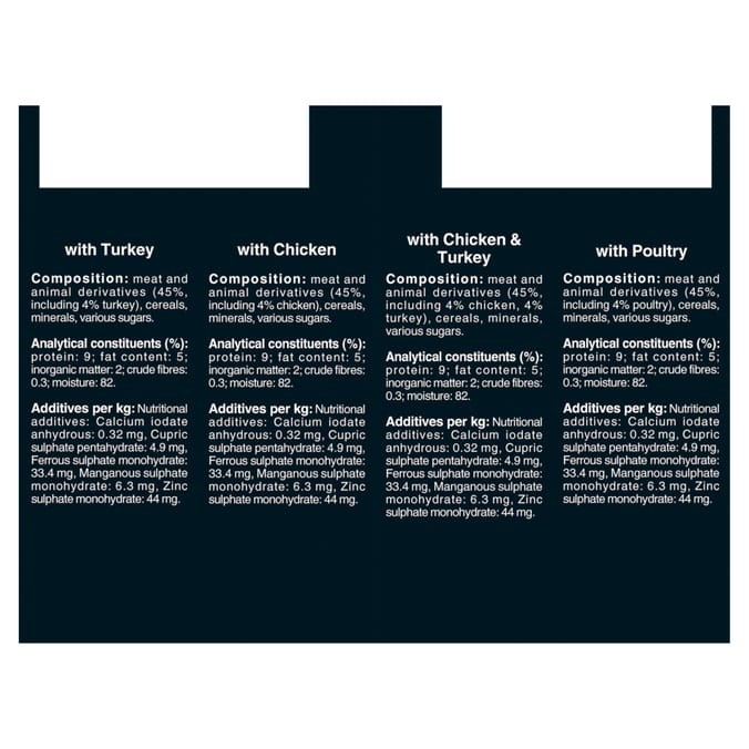 Sheba Select Slices 24 Adult Wet Cat Food Trays Poultry Mixed Selection in Gravy Home Bargains