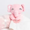 Dream & Play: Baby Blanket & Plush Set - Pink