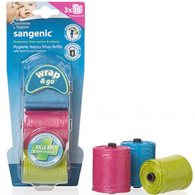 Tommee Tippee Sangenic Nappy Wrap Refills 3 Pack