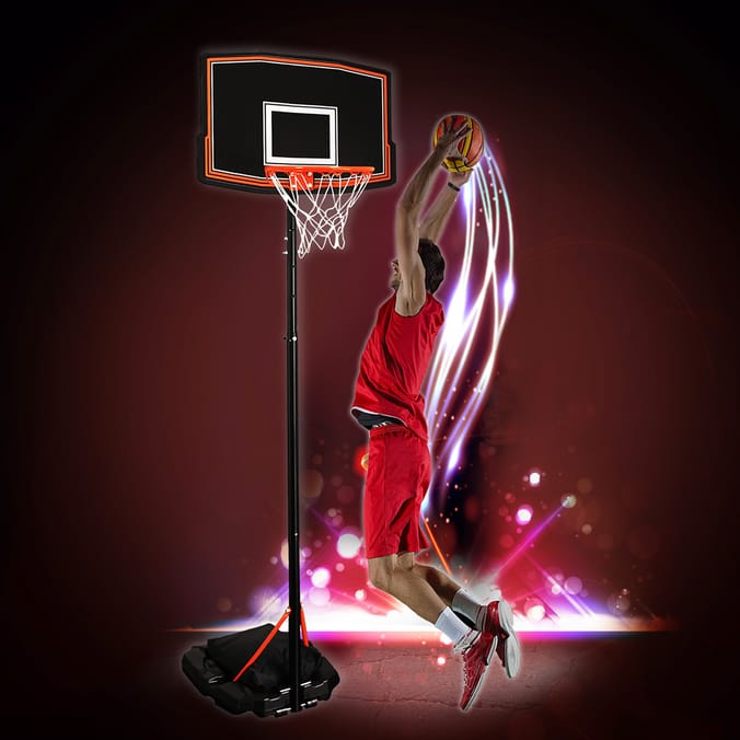 SlamDunk Ultimate Portable Basketball Stand Home Bargains