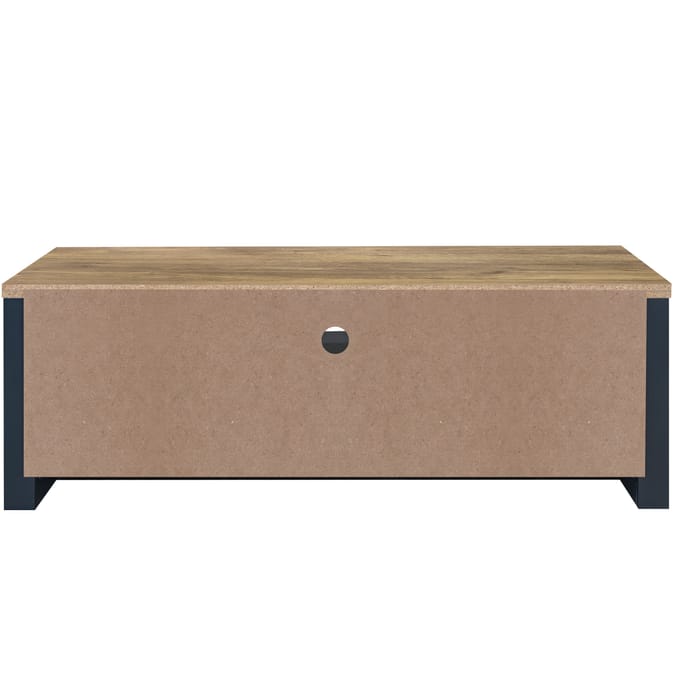 Birlea Highgate Large TV Unit Navy Blue & Oak Effect, 5056206631253