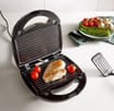 VonShef: 3-in-1 Sandwich Toaster, Waffle Maker & Grill