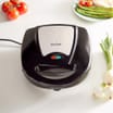 VonShef: 3-in-1 Sandwich Toaster, Waffle Maker & Grill