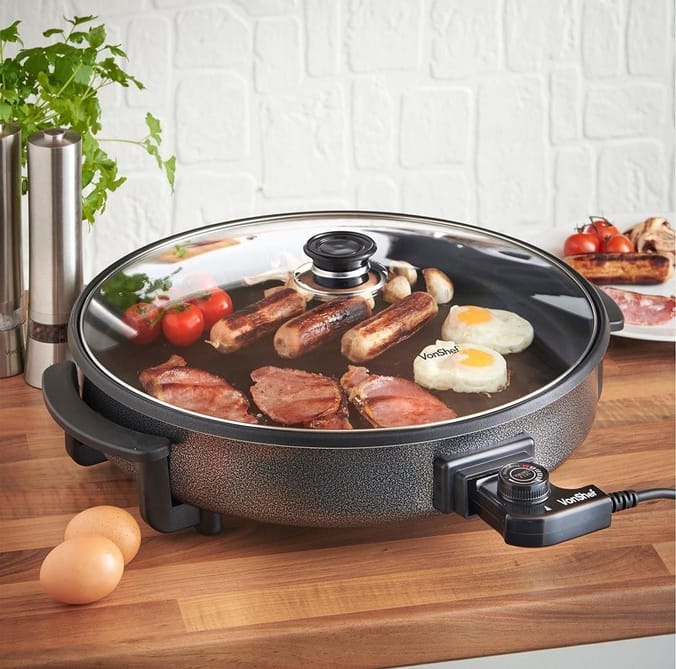 Win a VonShef Multi Section Frying Pan