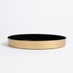 Ports Of Call by Jeff Banks: Gold Trim Perfume Tray - Black