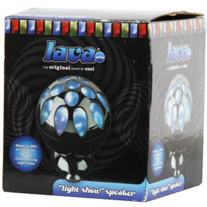 Lava Light Show Speaker Home Bargains
