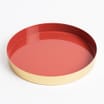 Ports Of Call by Jeff Banks: Gold Trim Perfume Tray - Orange