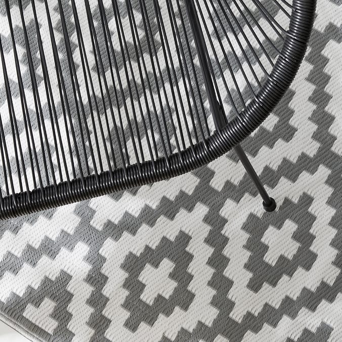 The Outdoor Living Collection Outdoor Garden Rug Grey, Outdoor