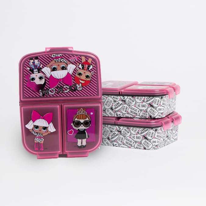 LOL Surprise! 3 Compartment Lunch Box Home Bargains