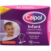 Calpol Infant Suspension 12 Sachets: Strawberry Flavour