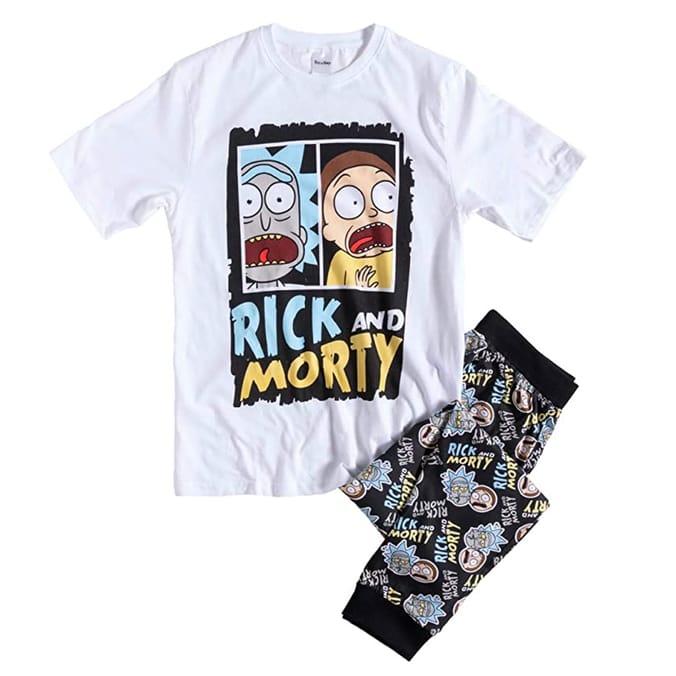 Rick and best sale morty mens pyjamas