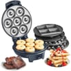 VonShef: 3-in-1 Waffle Maker, Brownie & Doughnut Maker