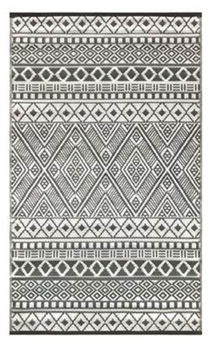 The Outdoor Living Collection 150cm x 240cm Grey Rug, rugs gardens