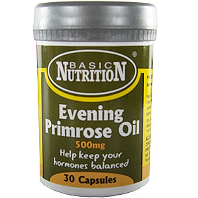 Basic Nutrition Evening primrose Oil 30 Capsules Home Bargains