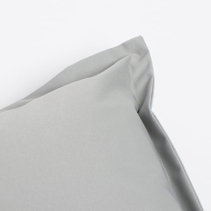 The Outdoor Living Collection Large Outdoor Cushion Grey, resistant