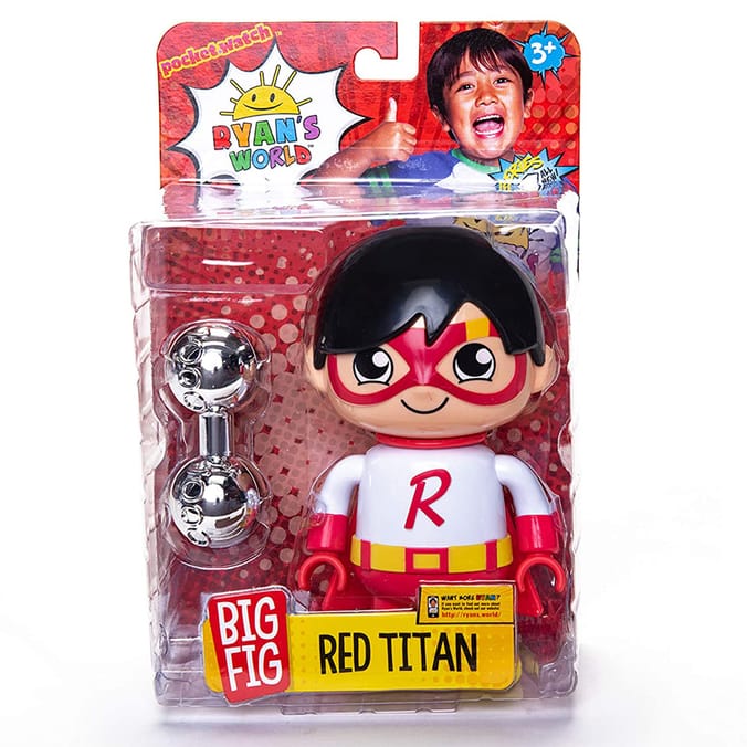 5025123000589 , 98815A, Ryan's World: Mega Mystery Figure - Red Titan,  surprise, toy, review, ryan, ryans, you, tube, toys, figures,Ryan's World:  Mega Mystery Figure - Combo Panda