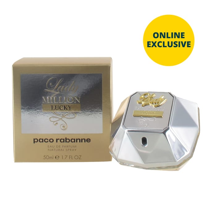 Paco rabanne lady million lucky eau de parfum 50ml hot sale