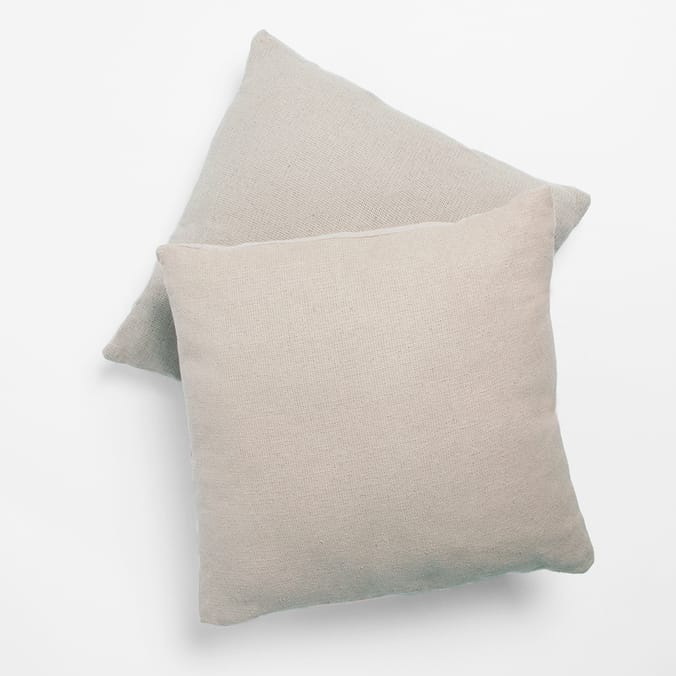 The Outdoor Living Collection 2 Cotton Cushions Beige, cushion