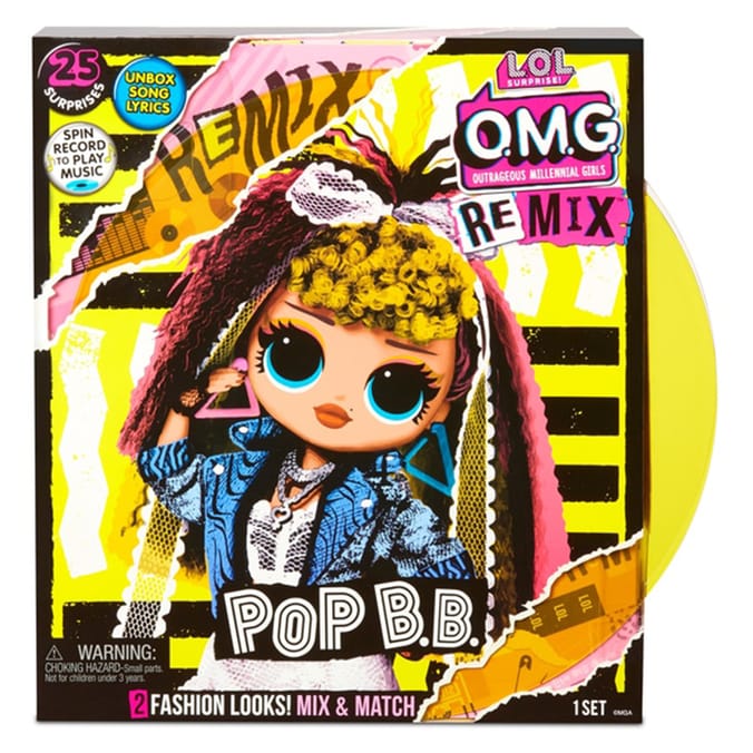 LOL Surprise!: OMG Remix Fashion Doll - Pop B.B.