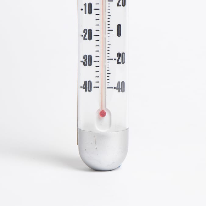 Grundig Solar LED Light with Thermometer Home Bargains