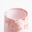 Home Collections: Crushed Velvet Table Lamp - Pink