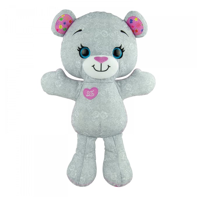 The Original Doodle Bear: Plush Toy with 3 Washable Markers - 25th