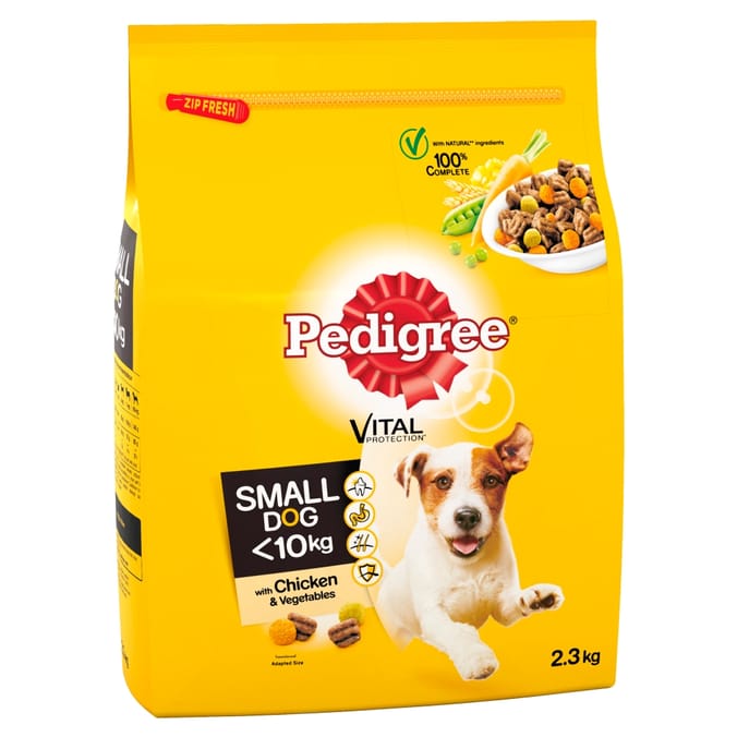 Pedigree vital clearance dry dog food