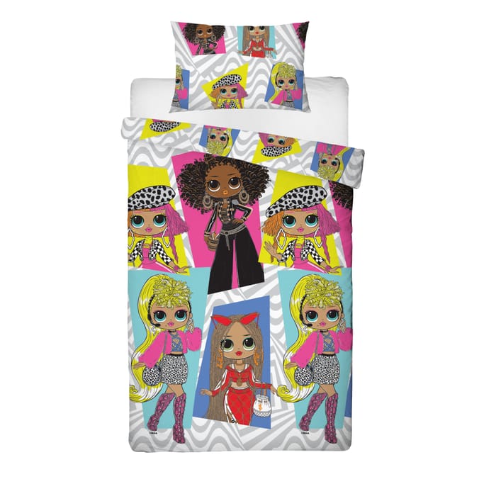 LOL Surprise Buzz Double Reversible Duvet Set girls girl s kids