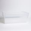 3 x 32 Litre Underbed Storage Clear Boxes with Clear Lid